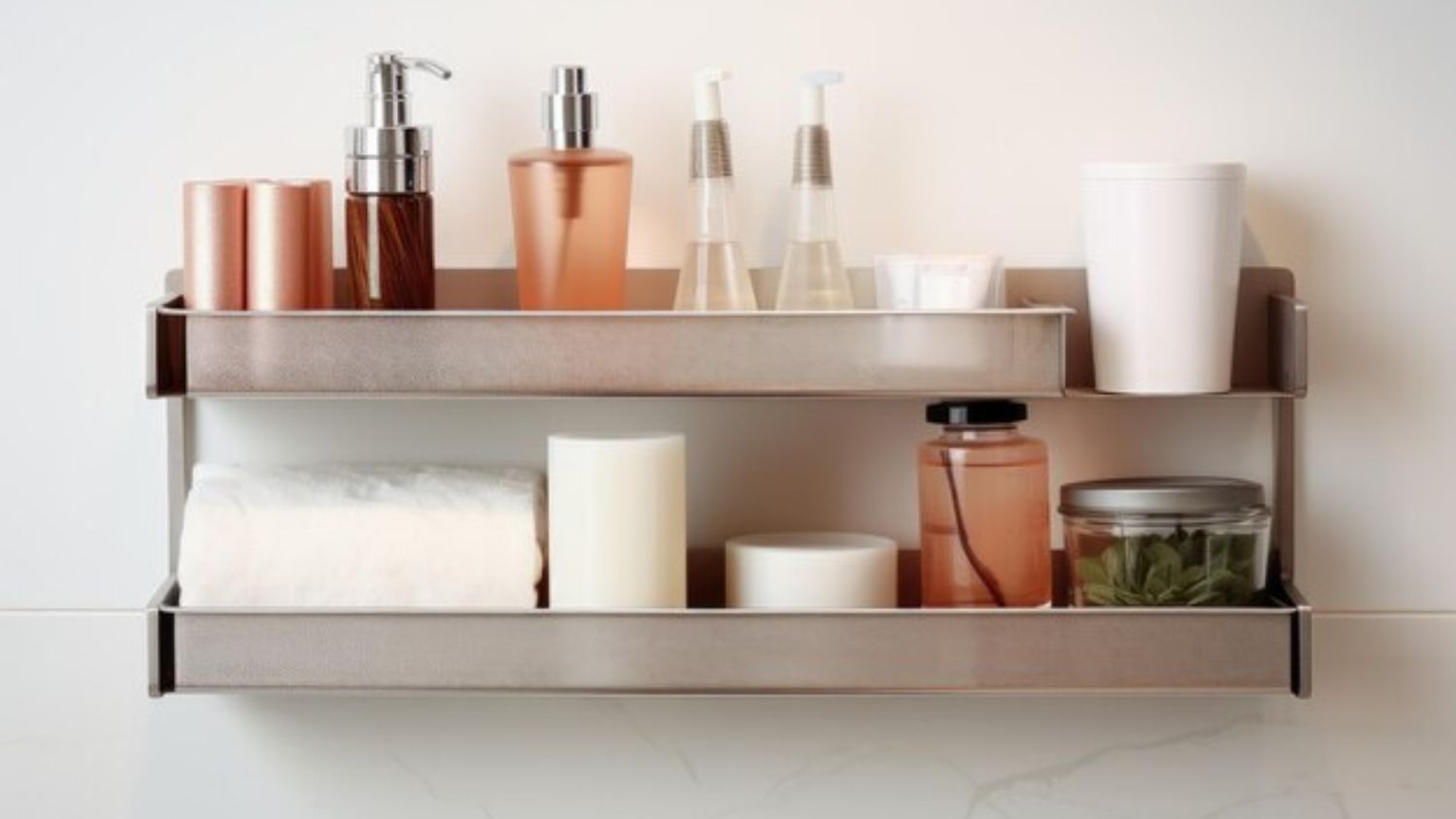 Stainless Steel Bathroom Shelf