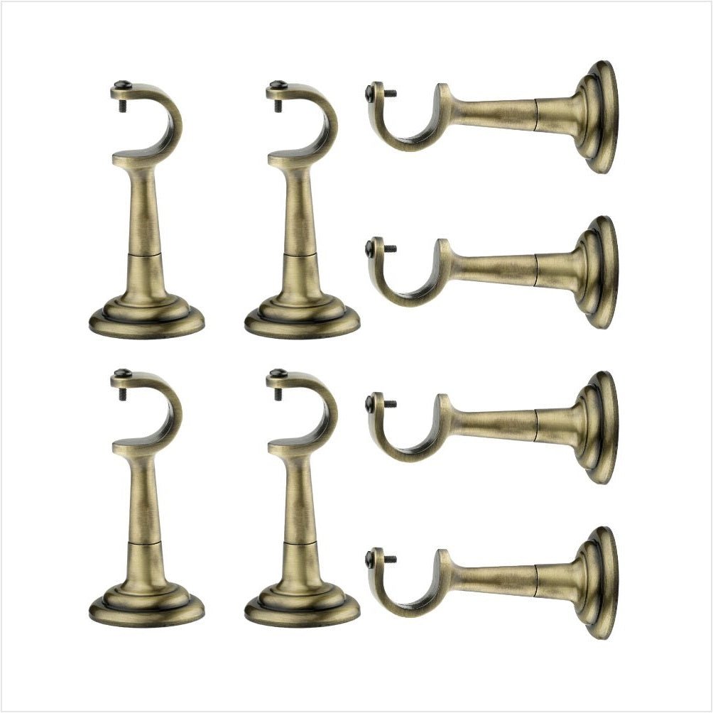 L Shape Aluminium Curtain Support with Fitting Accessories