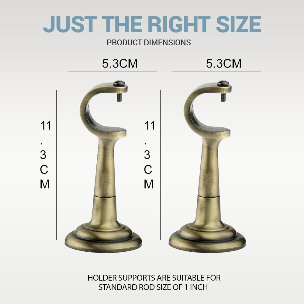 L Shape Aluminium Curtain Support with Fitting Accessories
