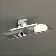 Gloxy Stainless Steel Double Soap Holder for Bathroom