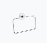 Square Shape Silver Stainless Steel Napkin Ring