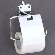 Gloxy Apple Shape Sainless Steel 304 Grade Chrome Finish Toilet Paper Holder