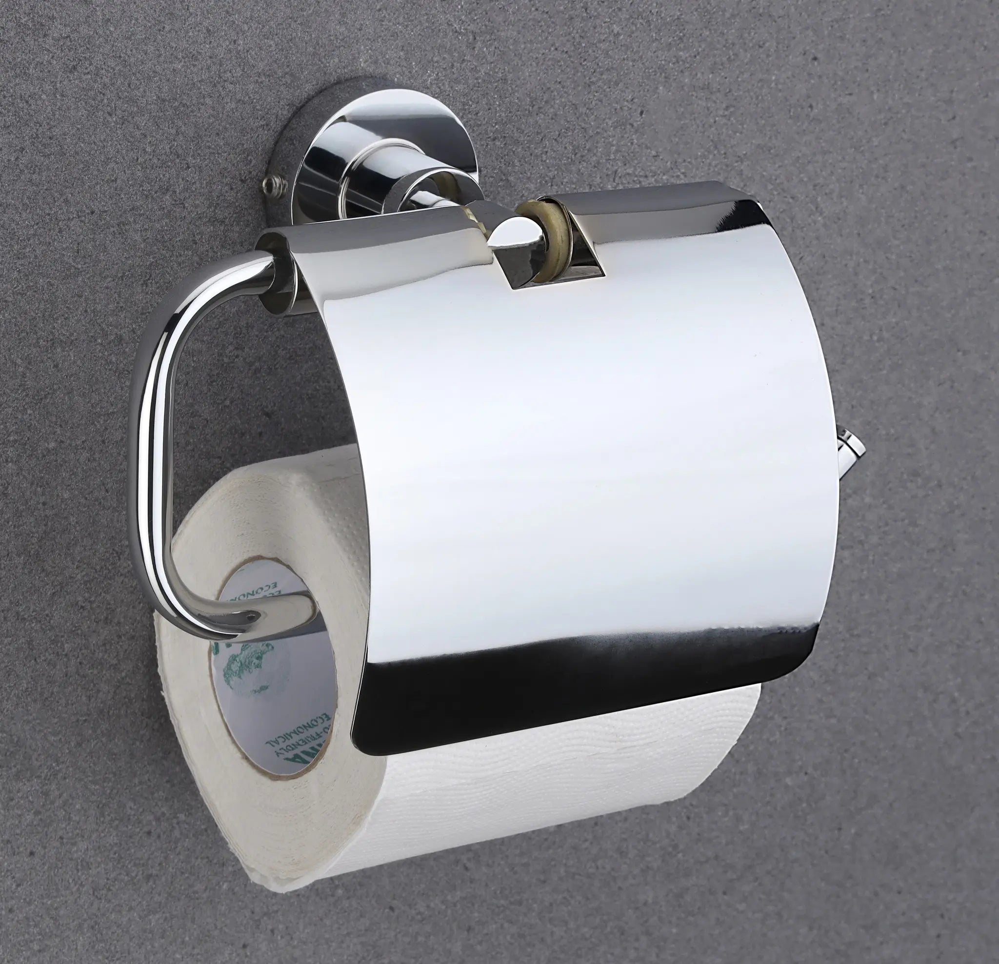 Gloxy Care Shape Sainless Steel 304 Grade Chrome Finish Toilet Paper Holder