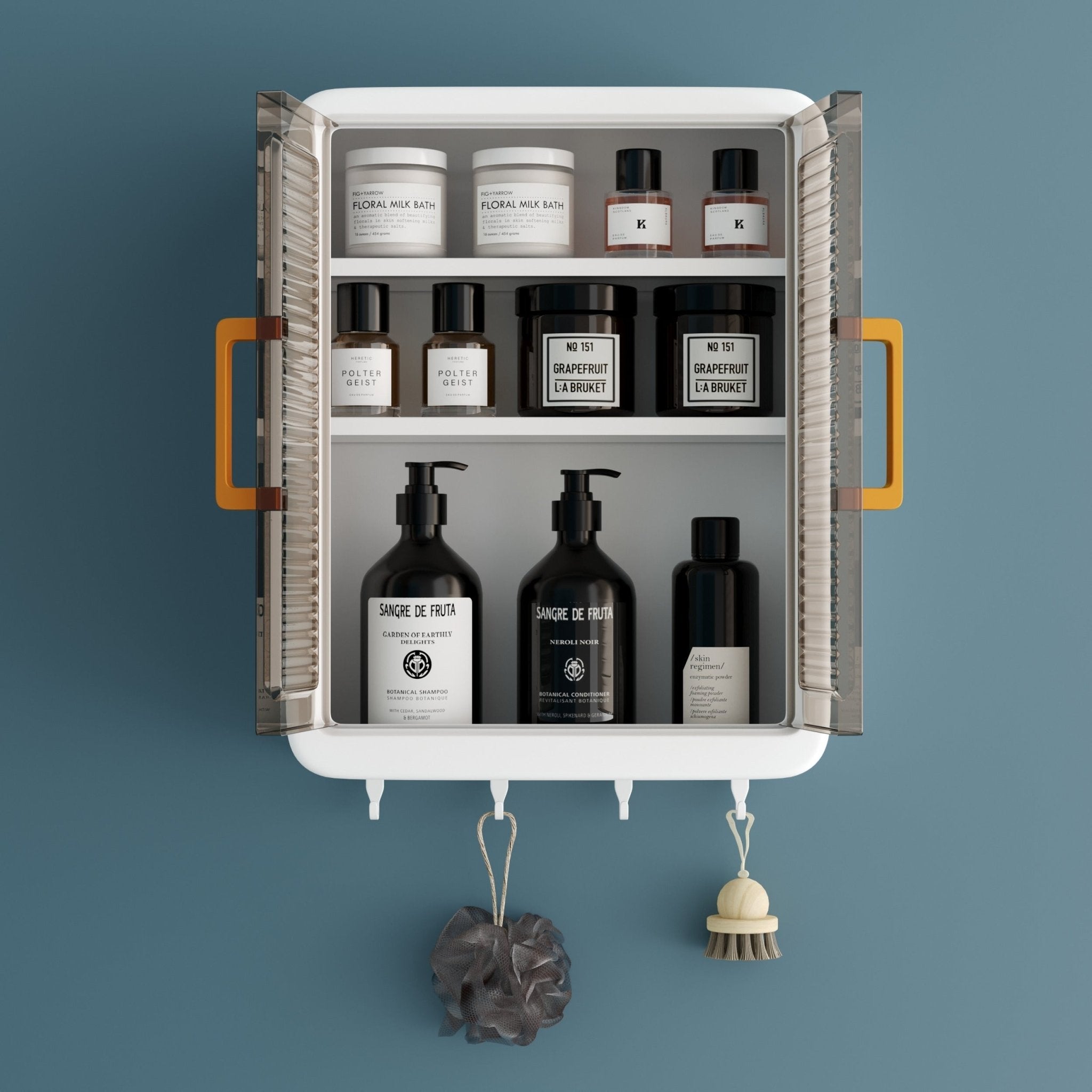 Gloxy Bathroom Shelf & Storage Cabinet