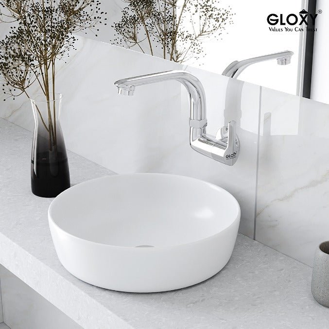 wall mount single lever foam flow kitchen sink cock