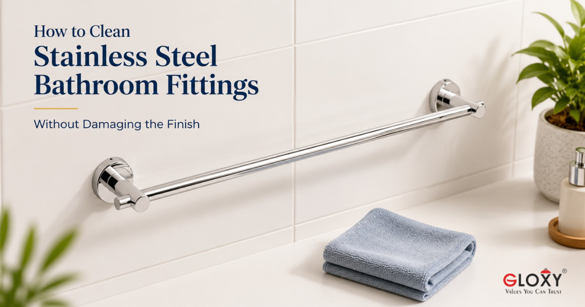 How to Clean Stainless Steel Bathroom Fittings: The Complete Indian Guide