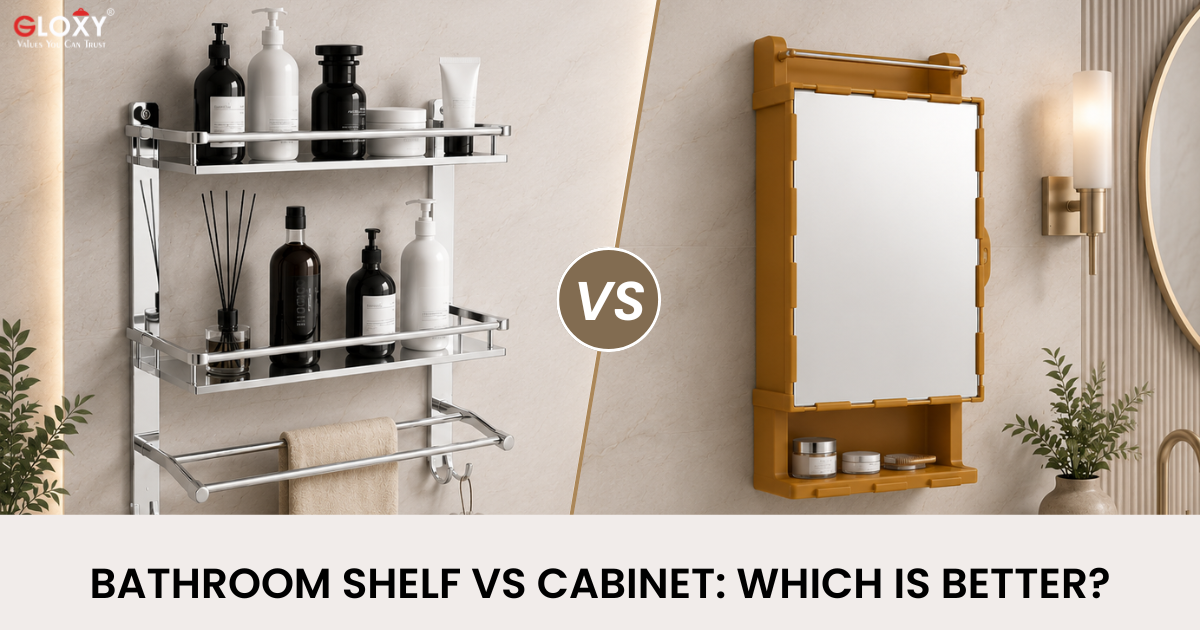Bathroom Shelf vs Cabinet: Which Is Better? | Gloxy