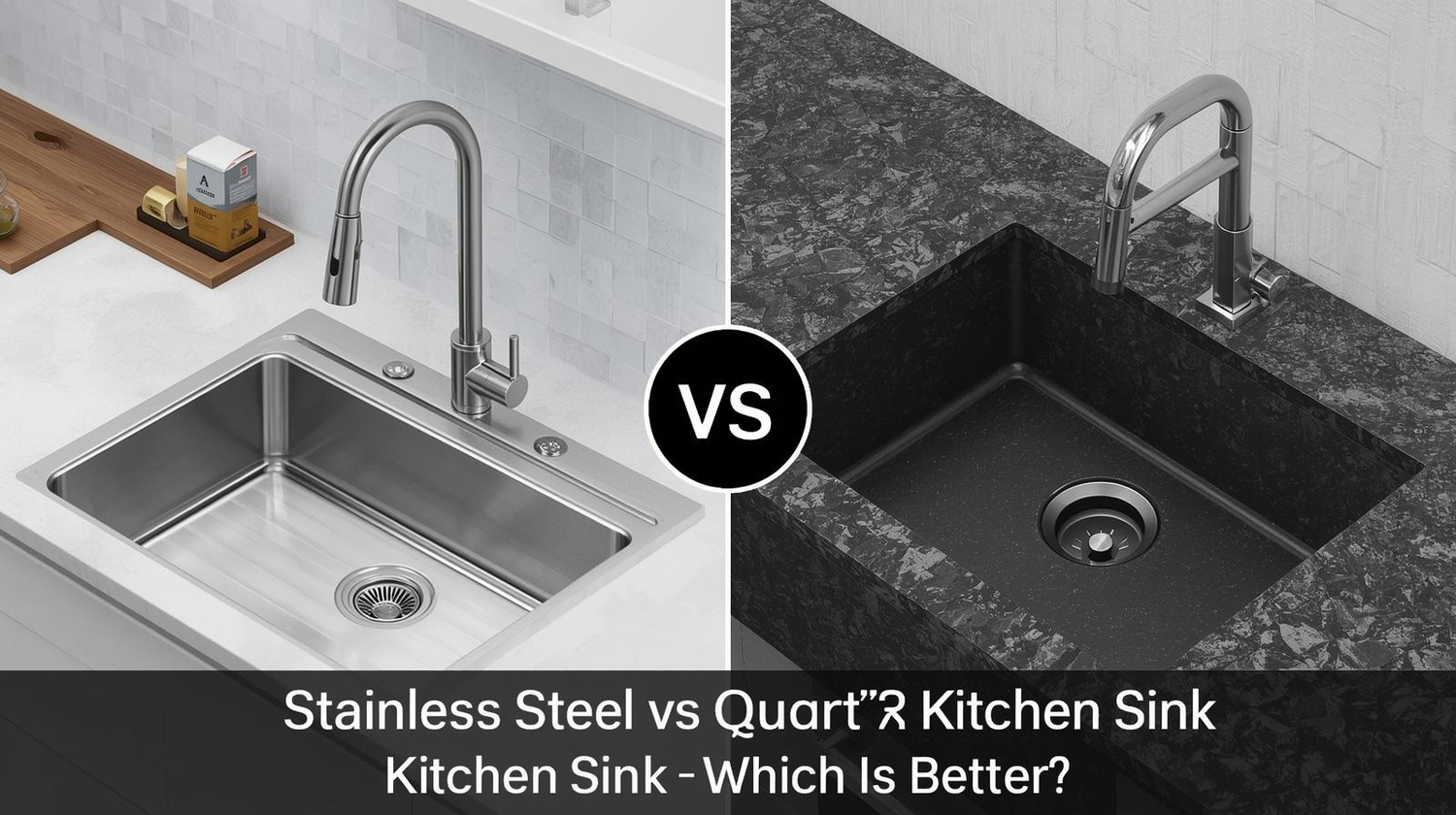 Stainless Sink vs Quartz Sink: Which Is the Best Kitchen Sink for Indian Homes in 2026?