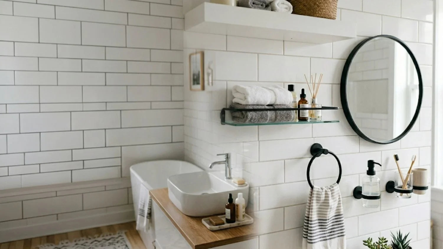 Wall-Mounted Bathroom Accessories