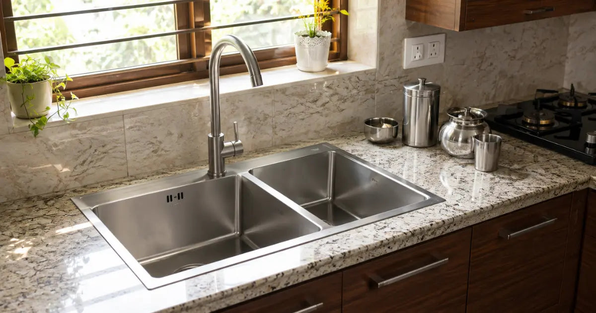 Why Stainless Steel Sinks Are the Smart Choice for Indian Kitchens
