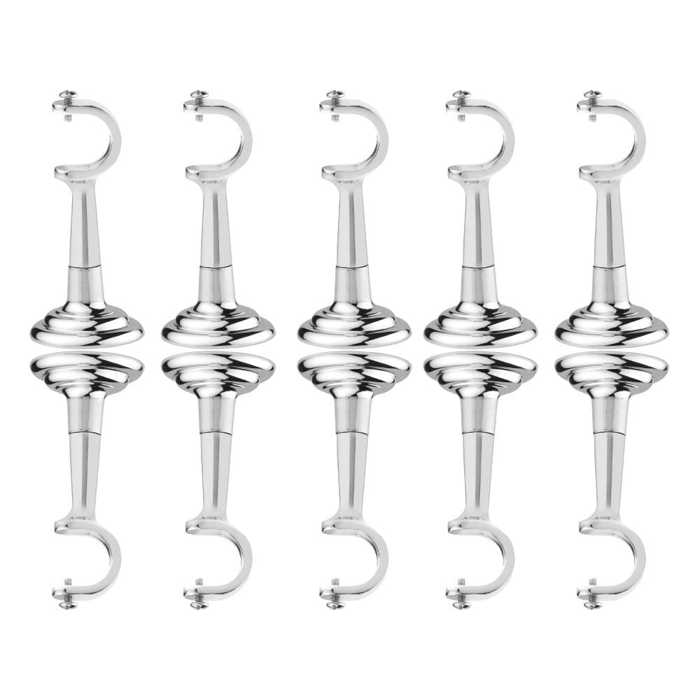 C Shape Aluminium Curtain Support with Fitting Accessories