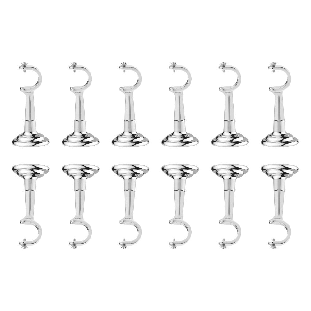 C Shape Aluminium Curtain Support with Fitting Accessories