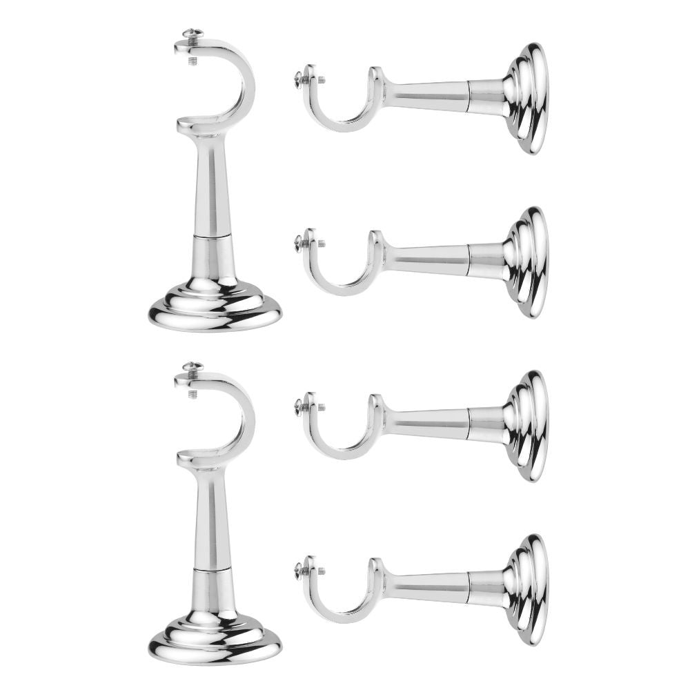 C Shape Aluminium Curtain Support with Fitting Accessories