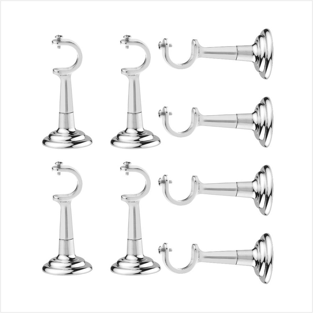 C Shape Aluminium Curtain Support with Fitting Accessories