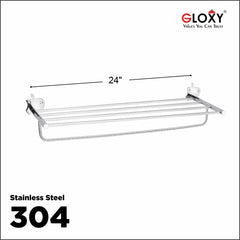 Stainless Steel SS304 Towel Rack 