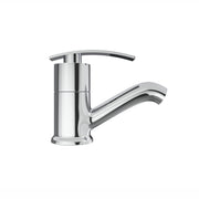 Chrome Finish Brass Wall Mount Short Nose Pillar Faucet Tap
