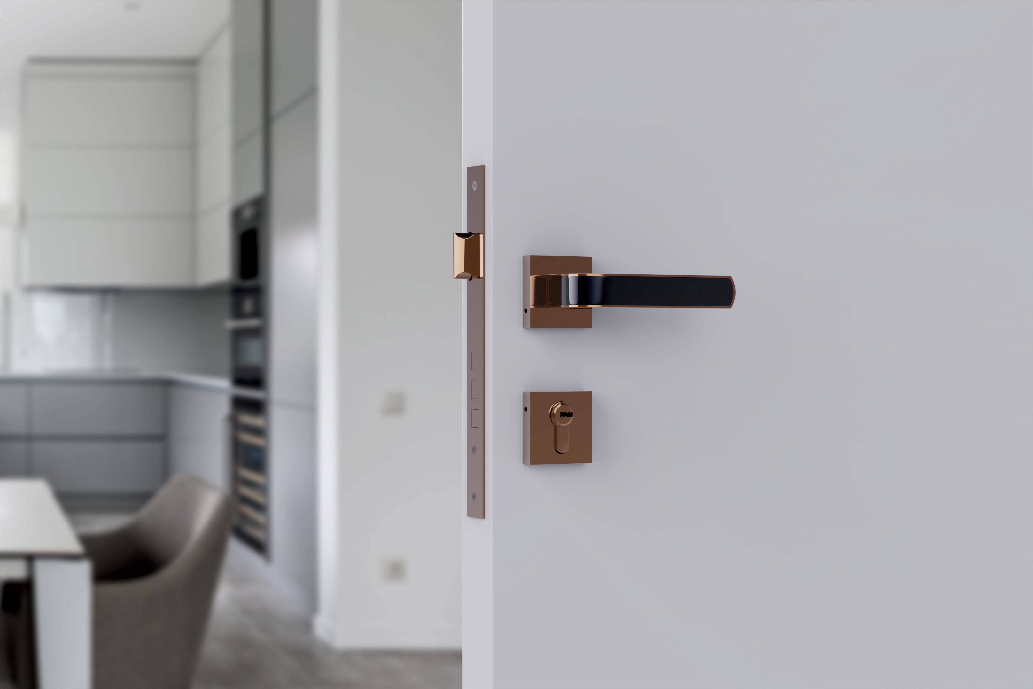 Superior Heavy Duty Mortise Door Locks for Main Door Lock Handles Set Home, Office, Hotel, Bedroom