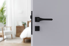 Style Mute Handle Lock Mortise Door Locks for Main Door Handle Set with Brass Lock Body Set