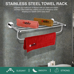 Rectangular Shape Stainless Steel Towel Rack