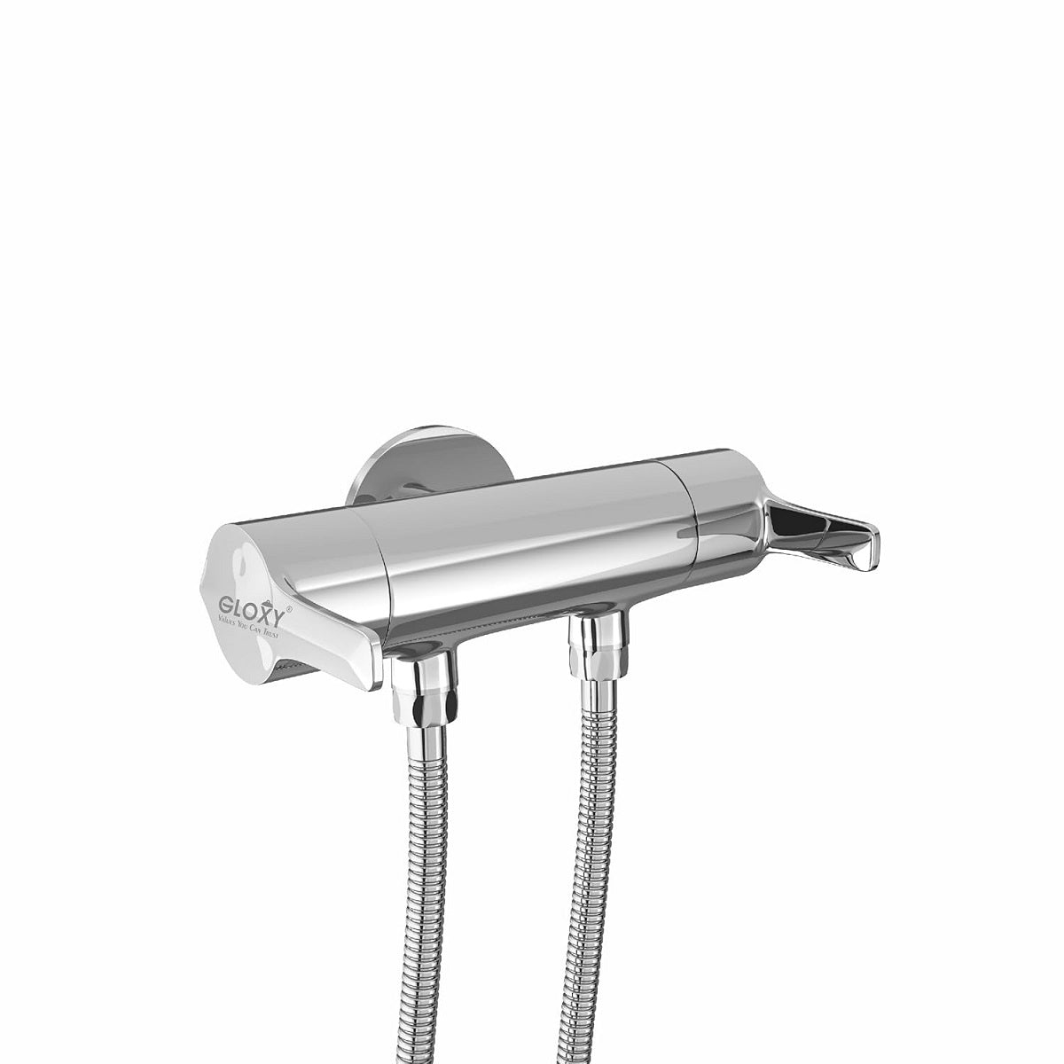 Gloxy Lotus Series Two-Way Double Lever Brass Angle Valve