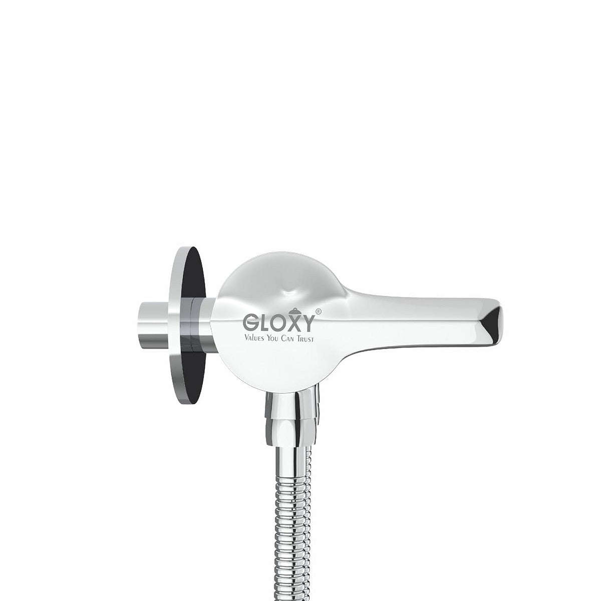 Gloxy Lotus Series Two-Way Double Lever Brass Angle Valve