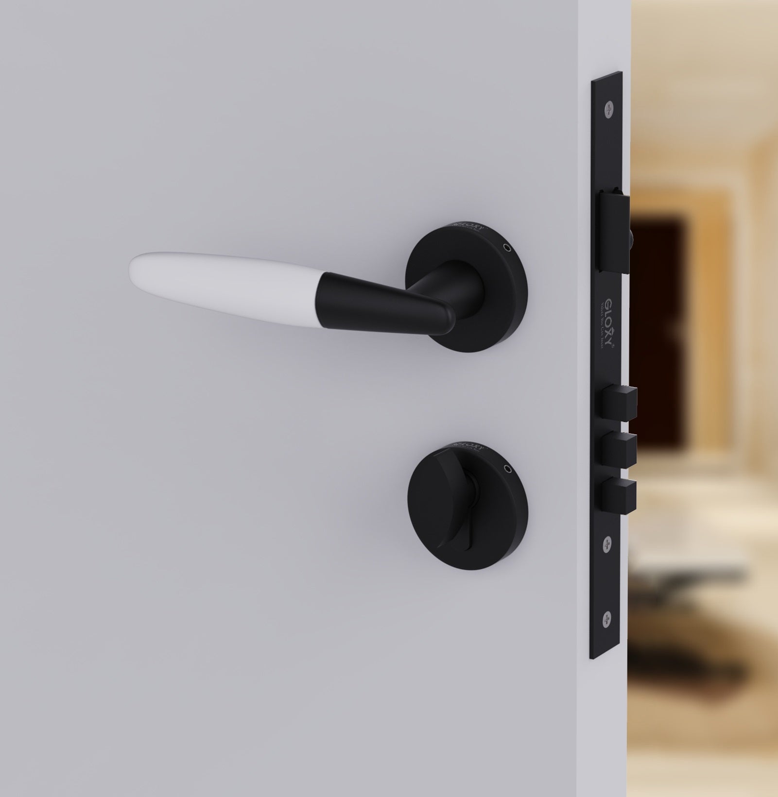 Exclusive Mortise Door Locks for Main Door Lock Handles Set for Home, Bedroom, Hotel, and Office-by GLOXY®