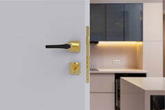 Mortise Door Handles | Main Door Lock Handles Set with 3 Keys for Safety of Home | Kitchen, Bedroom, Bathroom-by GLOXY®