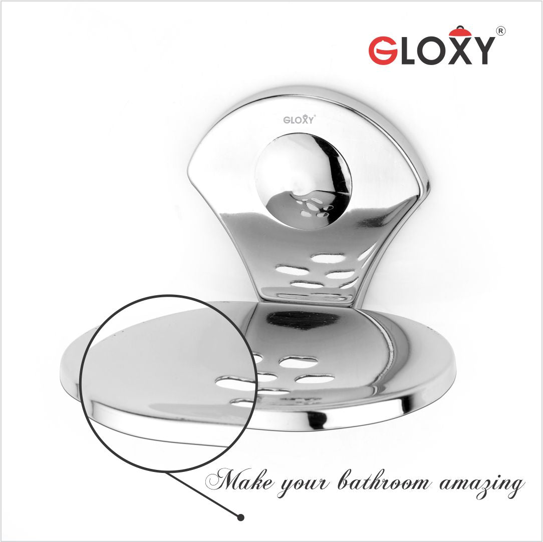 Flower Stainless Steel Single Soap Holder