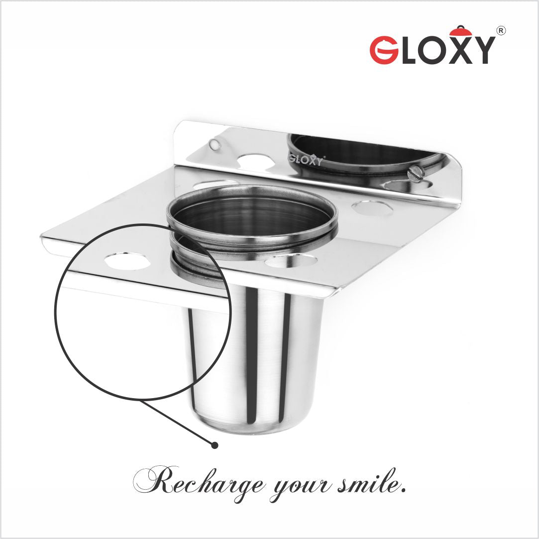 Stainless Steel Toothbrush Holder