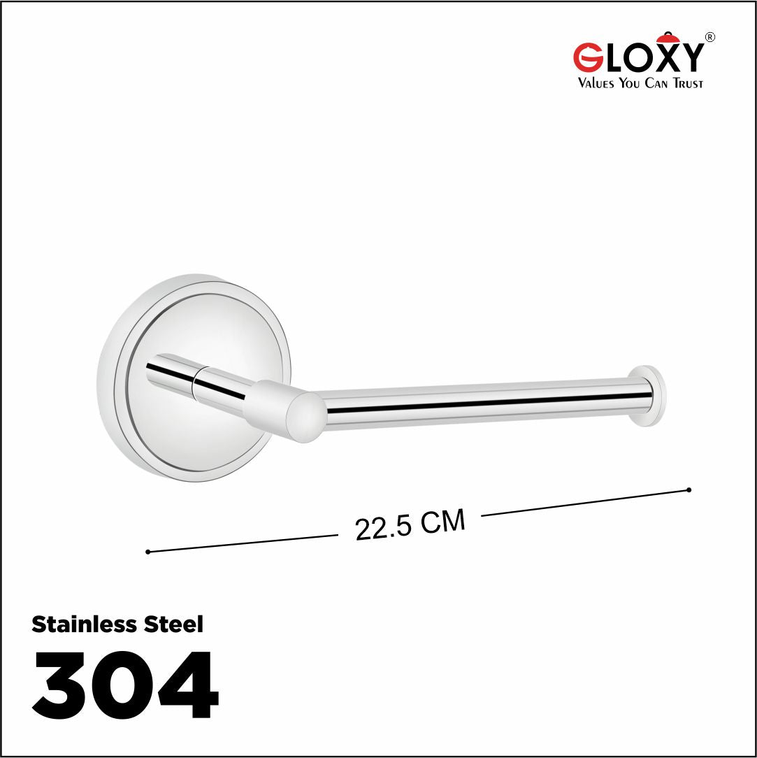 Gloxy Jumbo Shape Stainless Steel Chrome Finsih Napkin Rod