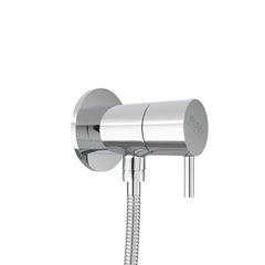 Chrome Finish Concealed Stop Faucet Valve with Flange - Royal