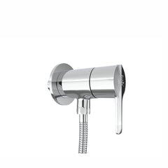 Chrome Finish Concealed Stop Tap Valve with Flange - Lotos