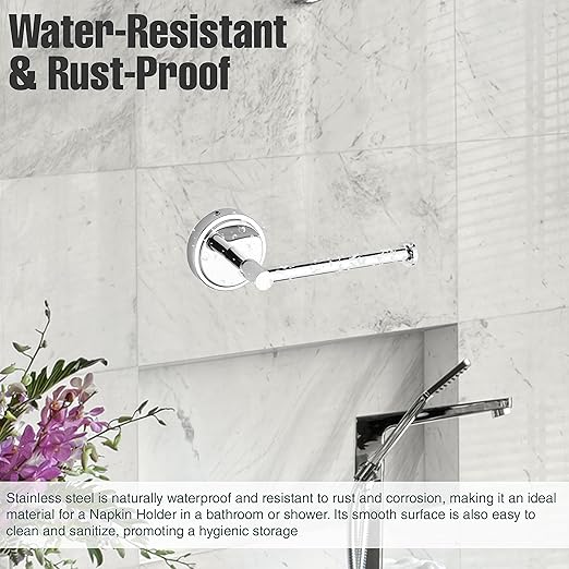 Jumbo Napkin Holder Stand for Washbasin Kitchen Towel Ring