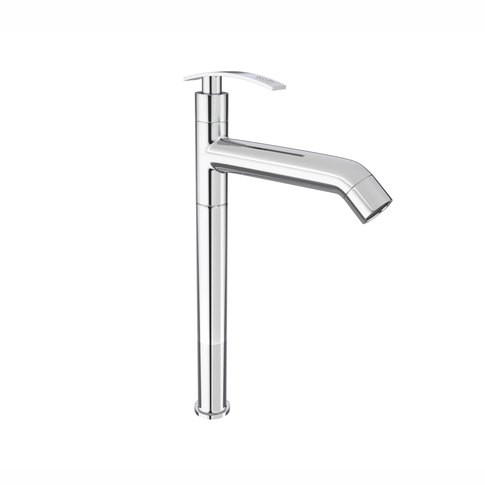 Swivel Spout Tall Pillar Tap Faucet for Kitchen & Bathroom