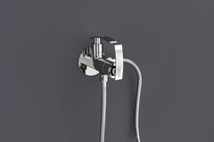 Chrome Finish Angle Valve Two Way Double Handle Faucet Tap