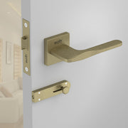 Gloxy Barno Series Antique Finish Mortise Bathroom Door Latch Lock With Handle