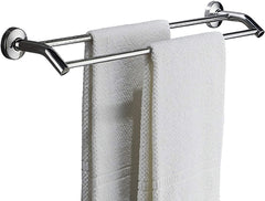 Rectangular Shape Stainless Steel Silver Towel Rod