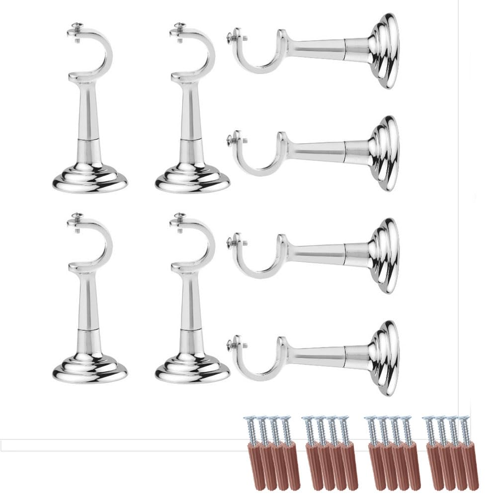 C Shape Aluminium Curtain Support with Fitting Accessories