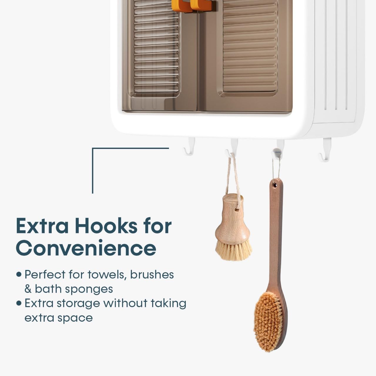 Gloxy Bathroom Shelf & Storage Cabinet