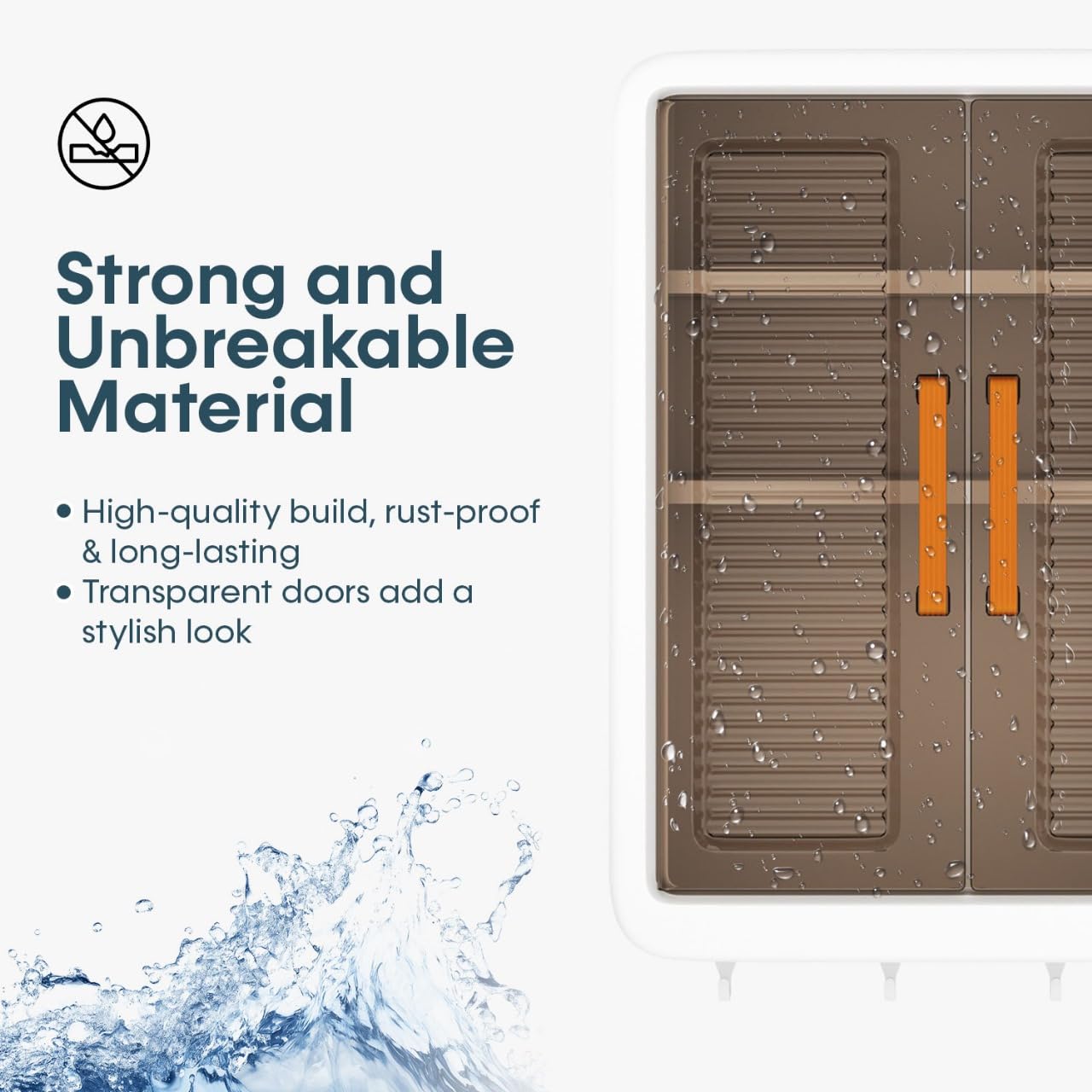 Gloxy Bathroom Shelf & Storage Cabinet