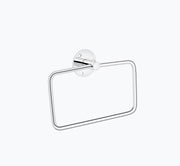 Square Shape Silver Stainless Steel Napkin Ring