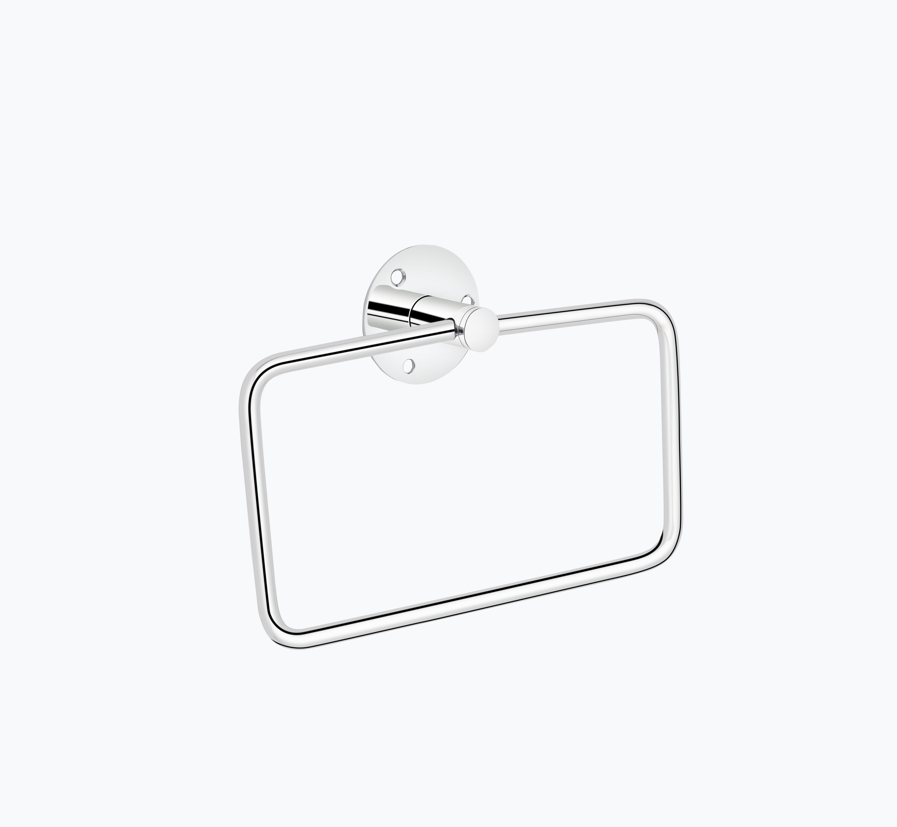 Square Shape Silver Stainless Steel Napkin Ring