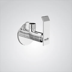 Chrome Finish Concealed Stop Cock Faucet Tap Valve with Flange for bathrooms, Overhead Tanks, geysers (Imperial)-by GLOXY®