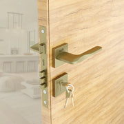 Gloxy Barno Series Antique Finish Mortise Main Door key Lock With Handle