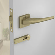 Gloxy zemtron Series Antique Finish Mortise Bathroom Door Latch Lock With Handle