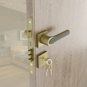 Gloxy Safro Series Antique Finish Mortise Main Door Key Lock With Handle