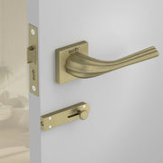 Gloxy Forta Series Antique Finish Mortise Bathroom Door Latch Lock With Handle