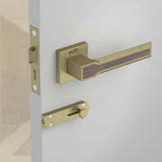 Gloxy Torin Series Antique Finish Mortise Bathroom Door Latch Lock With Handle