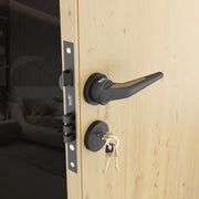 Gloxy Navior Series Black Finish Mortise Main Door key Lock With Handle