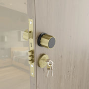 Gloxy Monik Series Antique Finish Mortise Main Door key Lock With Round Handle
